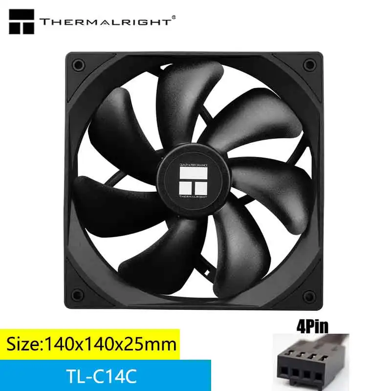 Pc Gaming Liquid - Thermalright TL-C14CW/14C-S 14 センチメートル冷却ファン 5V 3PIN