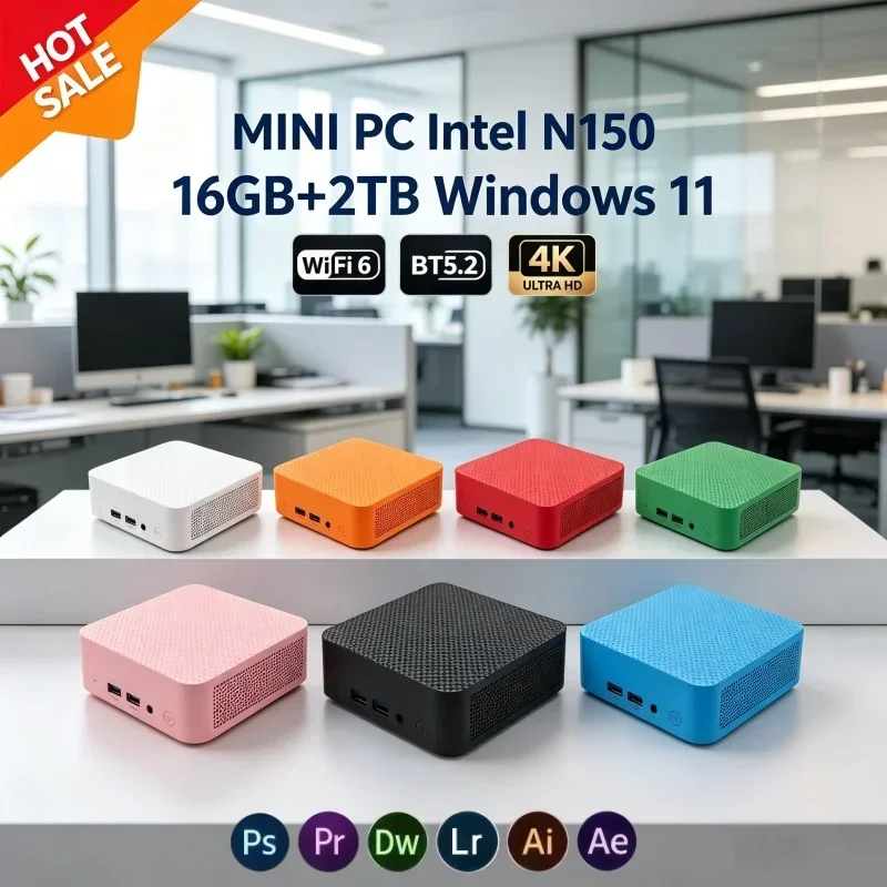 N150 ミニPC、Windows 11搭載、16GB RA - Pc Gaming Intel のレビューと価格